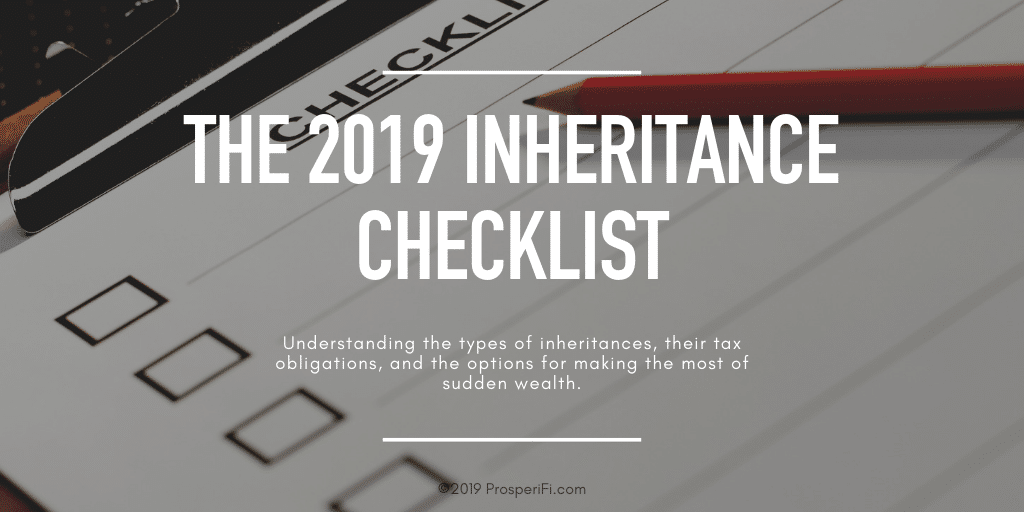 The 2019 Inheritance Checklist